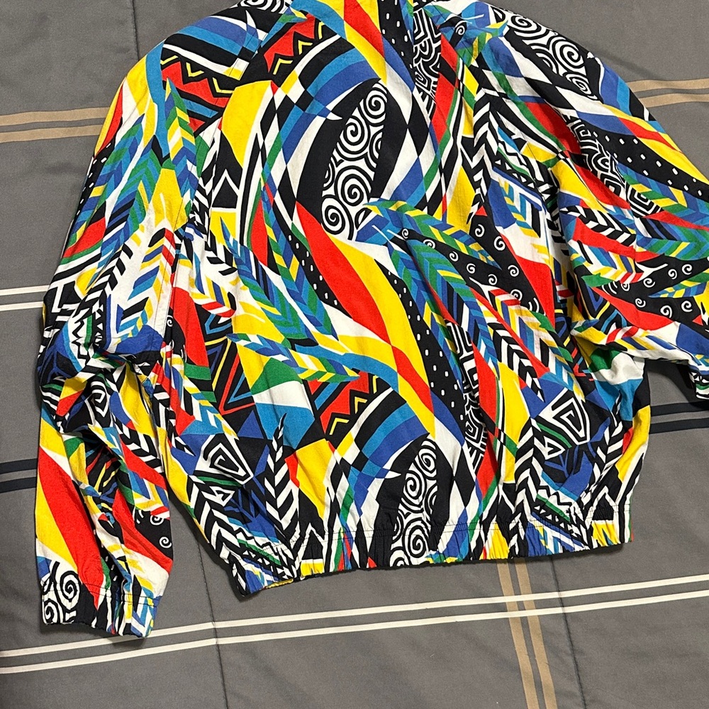 Head Multicolor Abstract Jacket - Picture 3 of 3